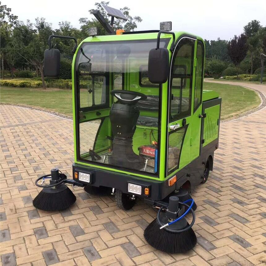 沈陽市工廠工地物業(yè)掃地機 三朋電瓶駕駛式清掃車JC1900  