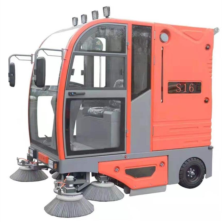 凱迪斯駕駛式掃地車S16 多功能道路保潔清掃車?yán)ド焦S店